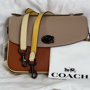 COACH CASSIE - Ginger Multi colorblock